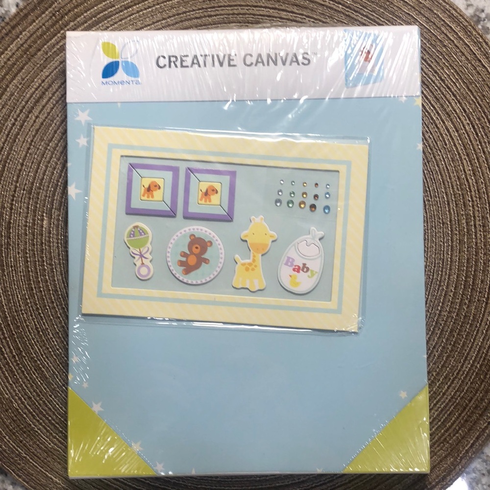 Momenta Creative Canvas Kit - Baby Boy